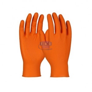 Gants de protection chimique en nitrile