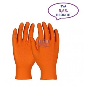 Gants de protection chimique en nitrile