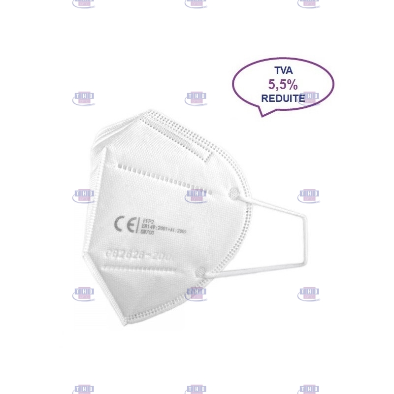 Lot de 100 masques de protection FFP2