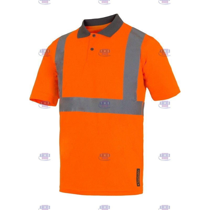 Polo Argon haute visibilité Orange